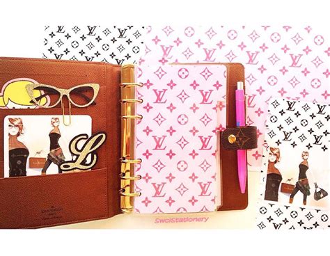 louis vuitton planner dividers|louis vuitton to do list.